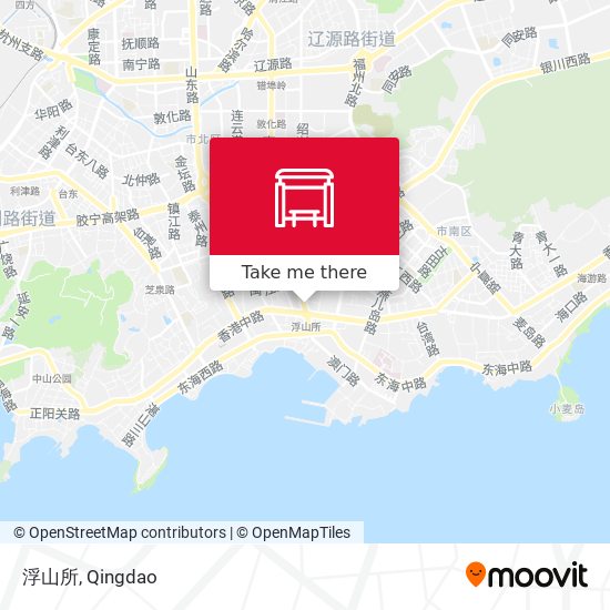 浮山所 map