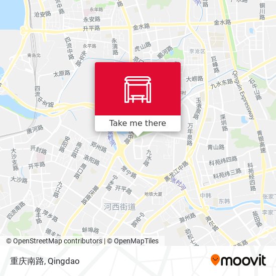 重庆南路 map