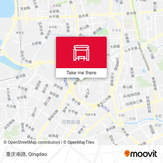 重庆南路 map