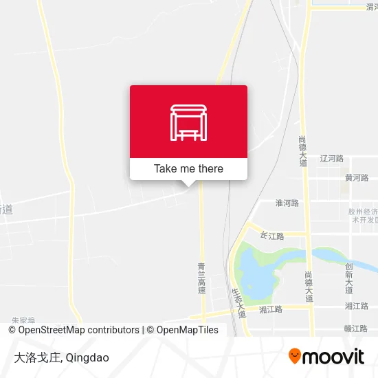 大洛戈庄 map