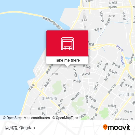 唐河路 map
