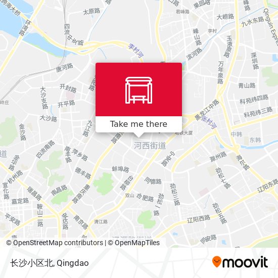 长沙小区北 map