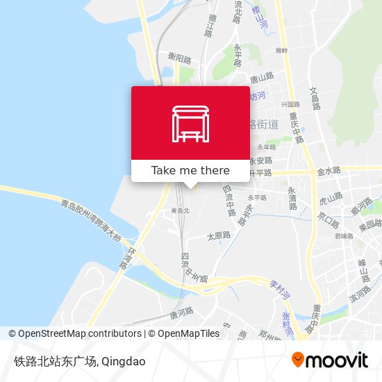 铁路北站东广场 map