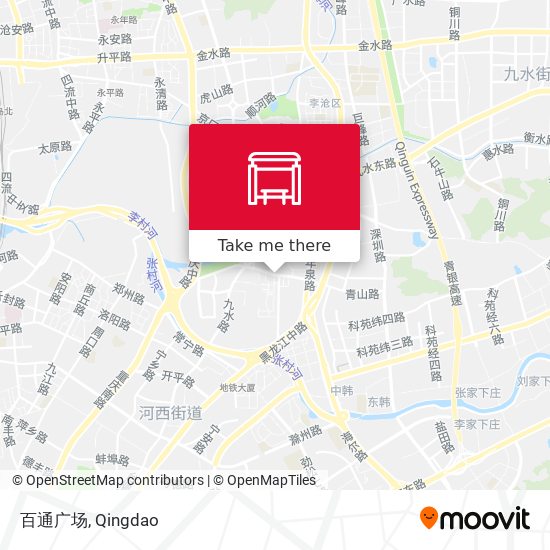 百通广场 map