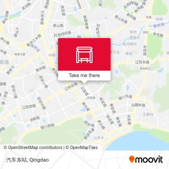 汽车东站 map