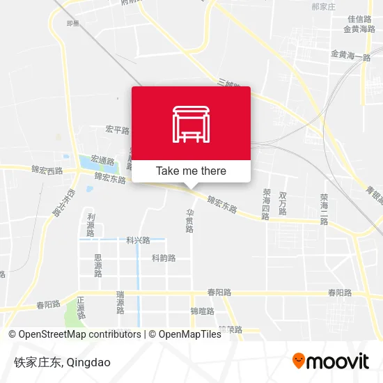 铁家庄东 map