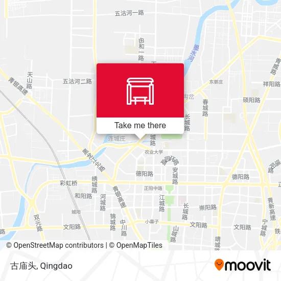 古庙头 map