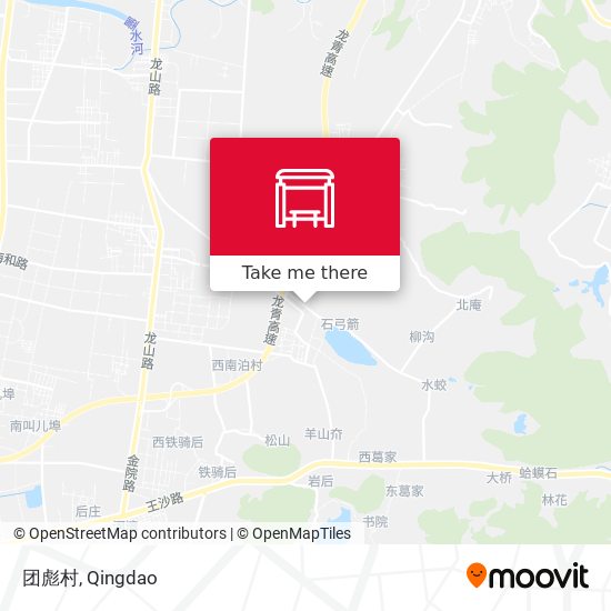 团彪村 map