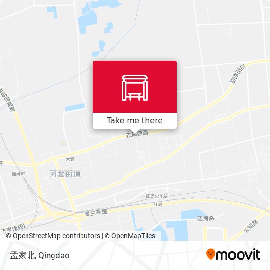 孟家北 map