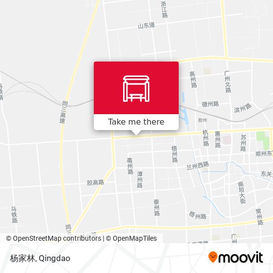 杨家林 map