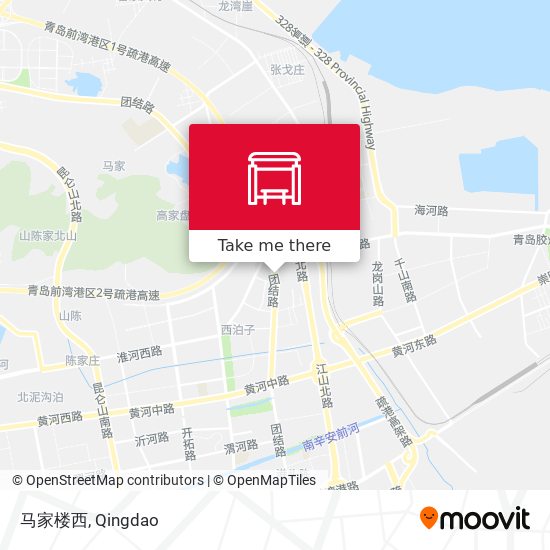 马家楼西 map