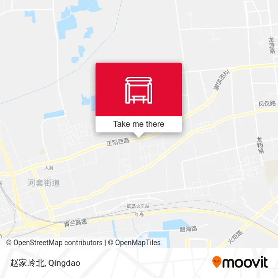 赵家岭北 map
