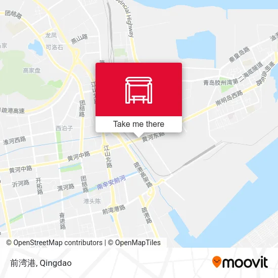 前湾港 map