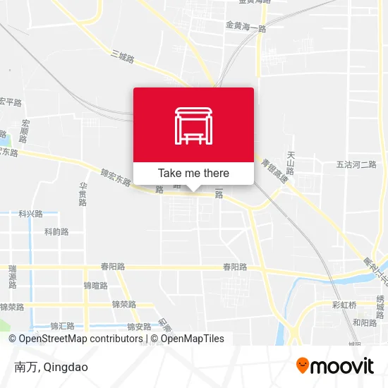 南万 map