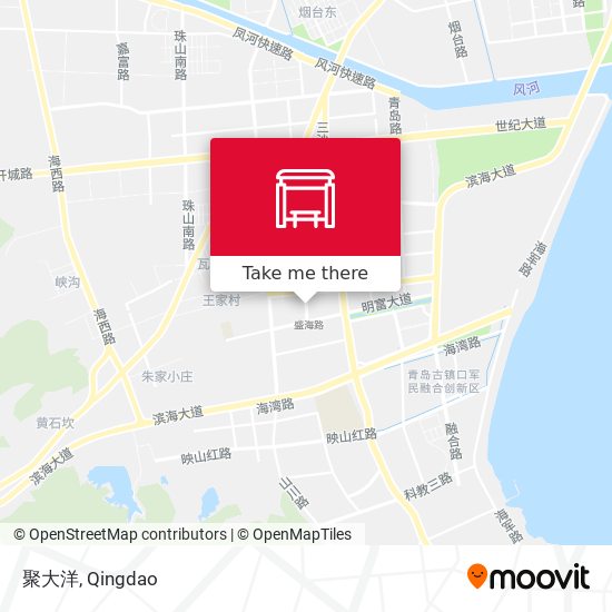 聚大洋 map