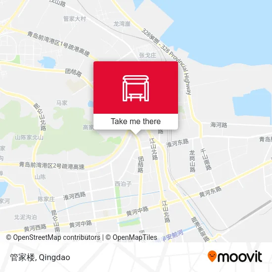 管家楼 map