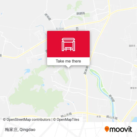 梅家庄 map