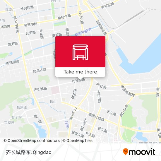 齐长城路东 map