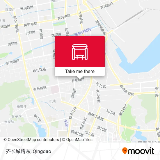 齐长城路东 map