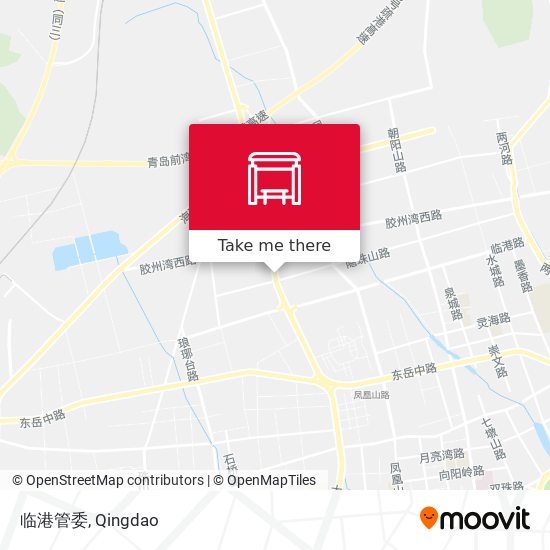 临港管委 map