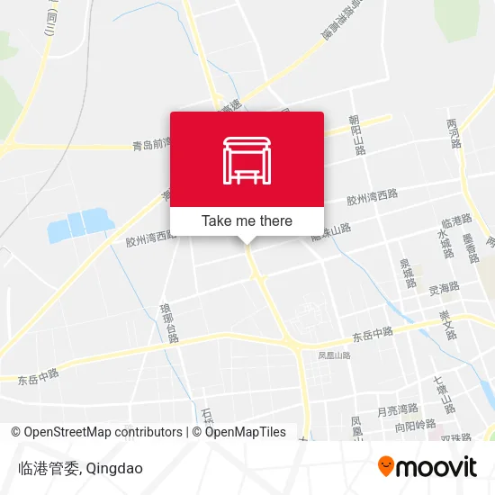 临港管委 map