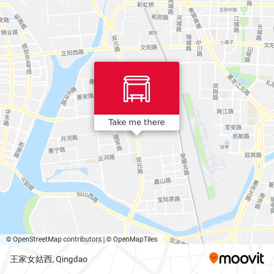 王家女姑西 map