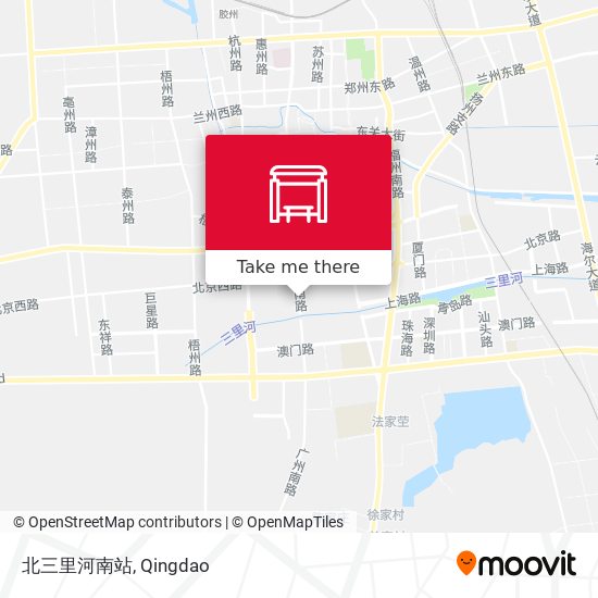北三里河南站 map