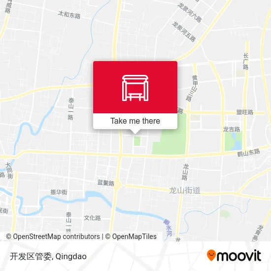 开发区管委 map