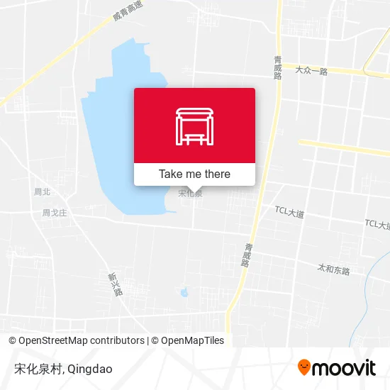 宋化泉村 map