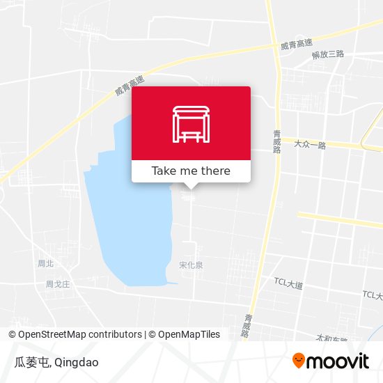 瓜萎屯 map