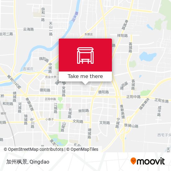 加州枫景 map