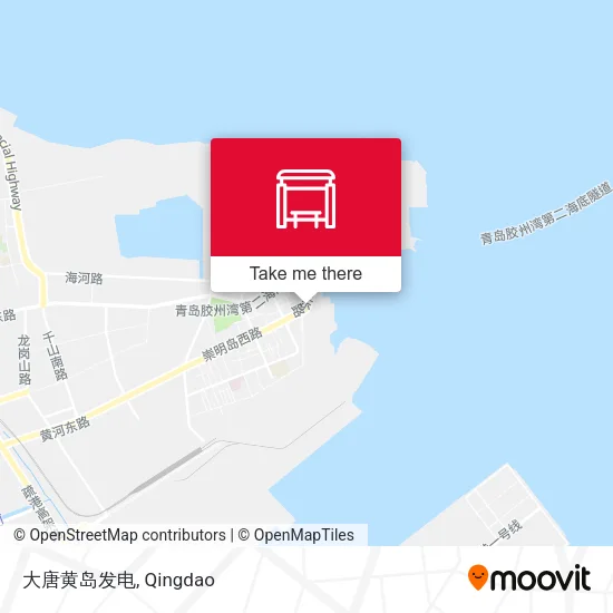 大唐黄岛发电 map
