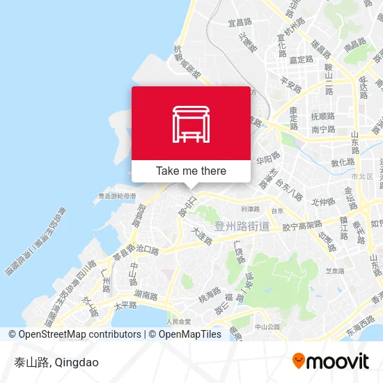 泰山路 map