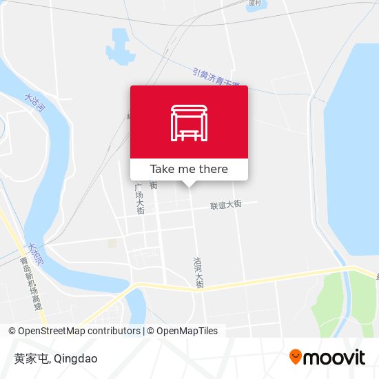 黄家屯 map
