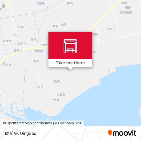 岭前头 map