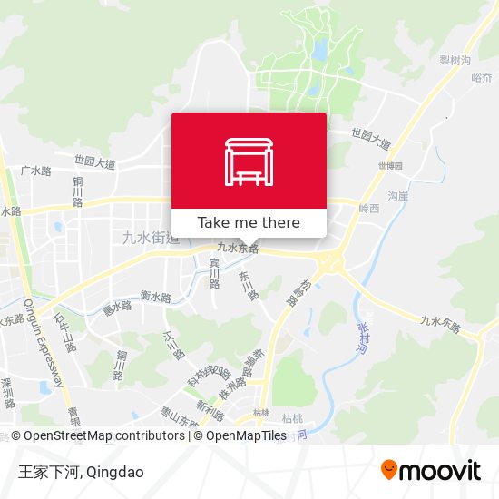 王家下河 map