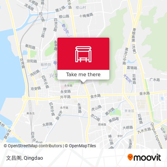 文昌阁 map