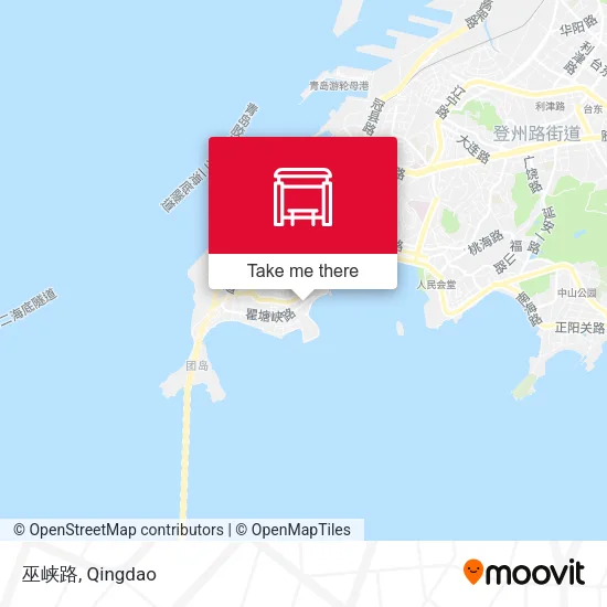 巫峡路 map