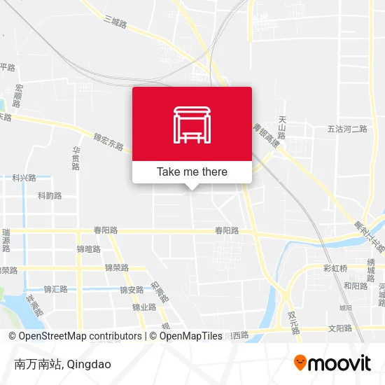 南万南站 map