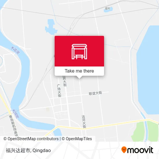 福兴达超市 map