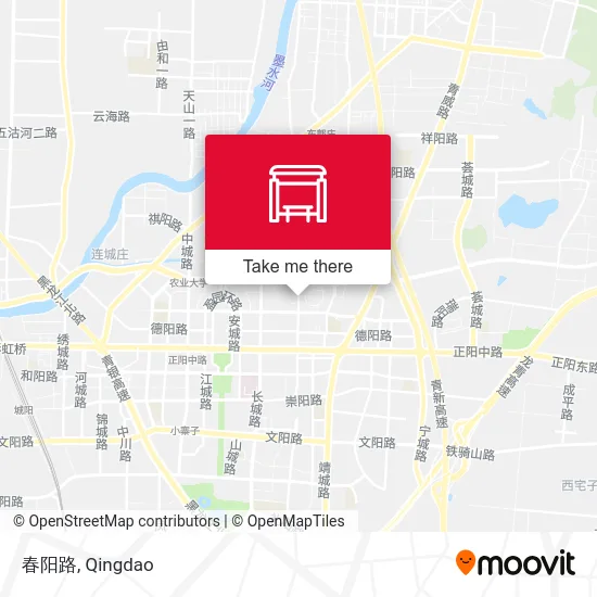 春阳路 map