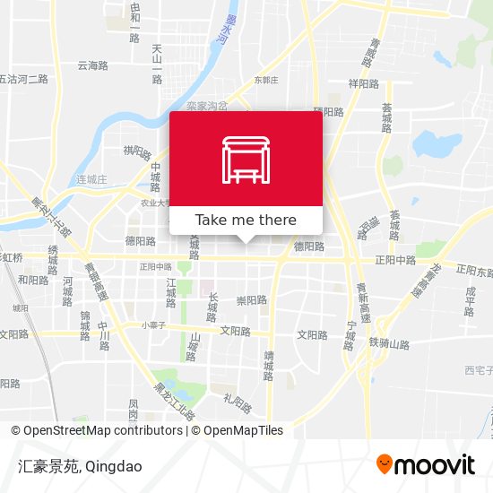 汇豪景苑 map