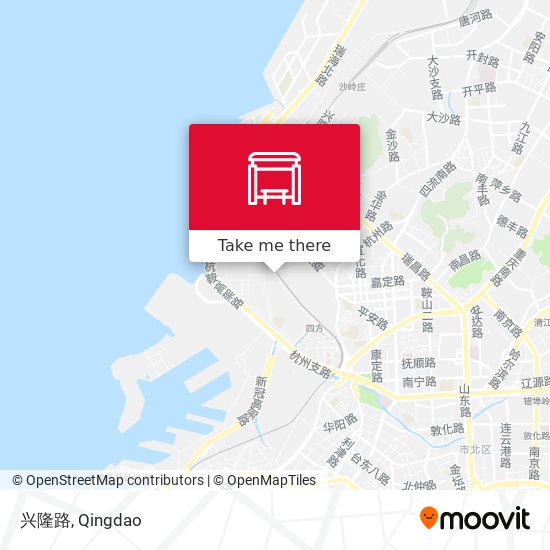 兴隆路 map