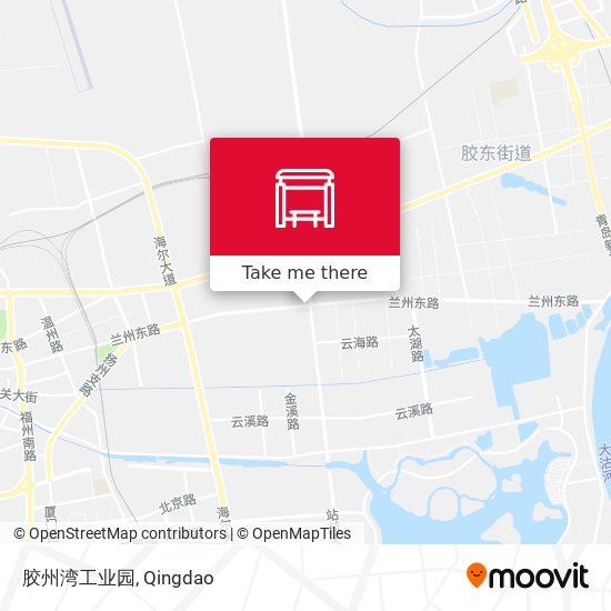 胶州湾工业园 map