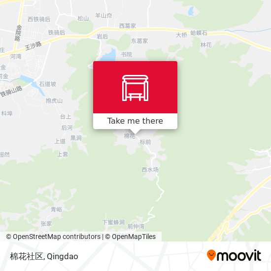 棉花社区 map