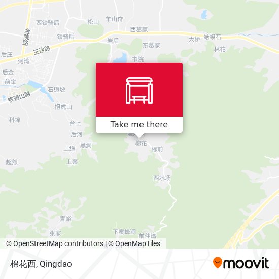 棉花西 map