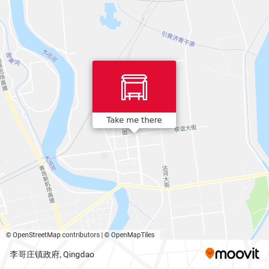 李哥庄镇政府 map