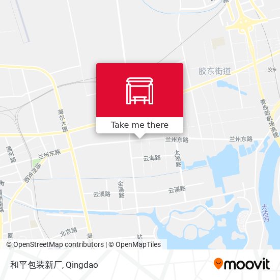 和平包装新厂 map