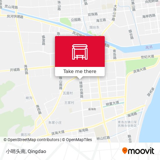 小哨头南 map