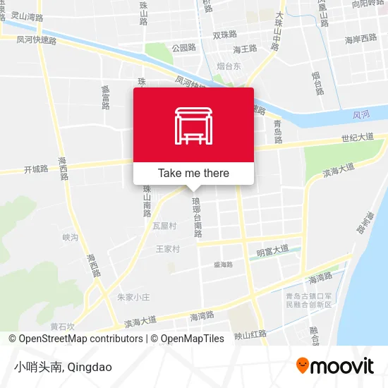 小哨头南 map